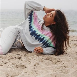 Free People Electric & Rose Betty thunder Sweatshirt